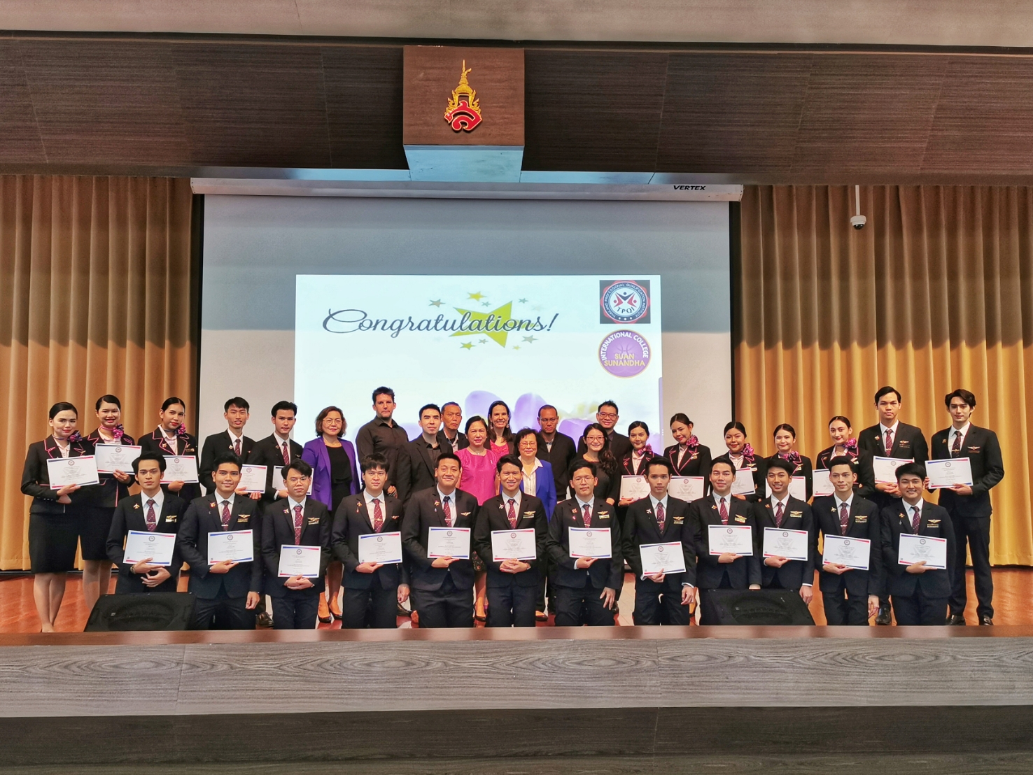 Thailand Professional Qualification Institute (TPQI) Certificate for Cabin Crew